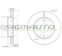 DBB621V Disco freno Sigmauto