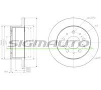 DBB653S Disco freno Sigmauto