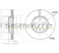 DBB663V Disco freno Sigmauto