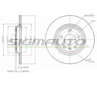 DBB666S Disco freno Sigmauto