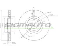 DBB676V Disco freno Sigmauto