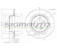 DBB691S Disco freno Sigmauto