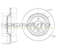 DBB720S Disco freno Sigmauto