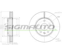 DBB721V Disco freno Sigmauto