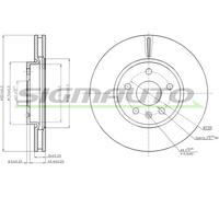 DBB722V Disco freno Sigmauto