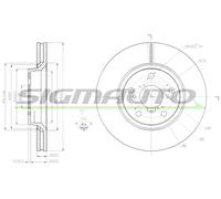 DBB756V Disco freno Sigmauto
