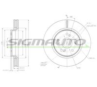 DBB820V Disco freno Sigmauto