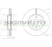 DBB870V Disco freno Sigmauto