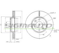 DBB978V Disco freno Sigmauto