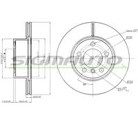 DBC195V Disco freno Sigmauto