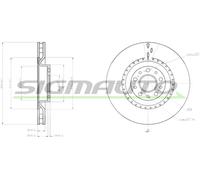 DBC289V Disco freno Sigmauto