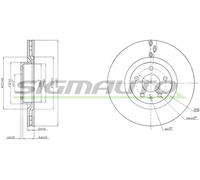 DBC329V Disco freno Sigmauto