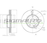 DBC334V Disco freno Sigmauto