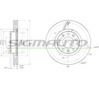 DBC405V Disco freno Sigmauto
