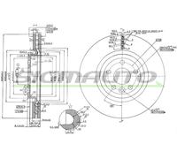 DBC431V Disco freno Sigmauto