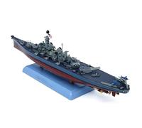 DBEIXIWEI 1:1000 USS Navy BB-67 Montana Classe Battleship Modello Lega Alta Simulazione Nave da guerra Nautica Miniatura per la Decorazione Domestica