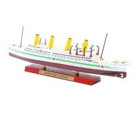 DBEIXIWEI 1:1250 Scala HMHS Britannic Cruise Ship Model Alloy Die-Cast Vessel Steamship Miniature Hobby Model Kit per adulti e bambini