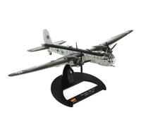 DBEIXIWEI 1:144 Seconda Guerra Mondiale Germania Heinkel He 177 Modello di aereo d'attacco in lega Memorial Airplane Mini Aviazione Miniatura per la decorazione domestica