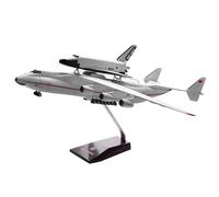 DBEIXIWEI 1:200 Lega Antonov An-225 con Blizzard Space Shuttle Aerei Trasporto Strategico Modello di Aereo Simulazione Aviazione Scienza Esposizione Modello