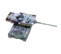 DBEIXIWEI 1/72 Scala Ucraina Leopard 2A6 Carro armato di Battaglia Principale Modello In Lega Modello Memorial Fighting Vehicle Miniatura per Collezione & Display