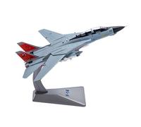 DBEIXIWEI 1:72 United States Navy F-14 Tomcat Fighter Model Alloy Die-Cast Fighting Airplane Miniature per gli appassionati di aviazione