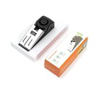 DBEIXIWEI Allarme portatile per fermaporta con allarme di ingresso da 120 dB, strumento di sicurezza per viaggi, casa, appartamento