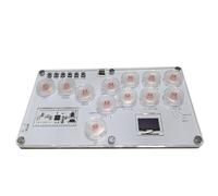 DBEIXIWEI Arcade Stick 12 tasti All-Button Gamerfinger con funzioni Turbo, controller arcade Street Fight per PC/PS3/PS4/Switch