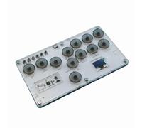 DBEIXIWEI Arcade Stick 12 tasti All-Button Gamerfinger con funzioni Turbo, controller arcade Street Fight per PC/PS3/PS4/Switch