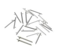 DBEIXIWEI Barre a molla a sgancio rapido, diametro 1,5 mm/1,8 mm, 50 pezzi, in acciaio inox, interruttori mobili per riparazione orologi, Come da immagine