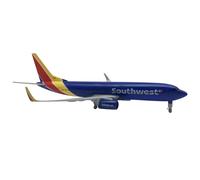 DBEIXIWEI Southwest Airlines B737 Modello in lega Memorial Flight Airplane Aviation Collectible Airshow Modello per la decorazione domestica