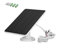 DBEIXIWEI Videocitofono con caricatore pannello solare con kit di montaggio 4W adatto per anello batteria video campanello 2 3 4