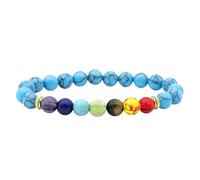 DBHDG Bracciale Uomo con Pietre Naturali | Gioielli Maschili Eleganti e Potenti, Regalo Maschile, Bracciale Regolabile (type-7)