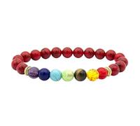 DBHDG Bracciale Uomo con Pietre Naturali | Gioielli Maschili Eleganti e Potenti, Regalo Maschile, Bracciale Regolabile (type-4)