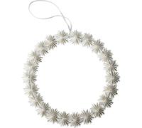 DBKD PAPER FLAKE WREATH - White - 1 pz.