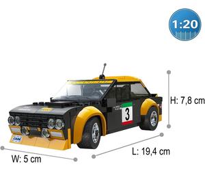 DBLC55035W Cada Fiat Abarth 131 Set Costruzioni da collezione 254 Pezzi