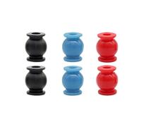 DBLCAST Parti di gomma antivibrazioni per aeroplano multirotore RC CC3D APM controller di volo FPV Camera Gimbal fai da te (20 pezzi, grande blu)