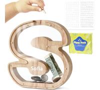 DBPBToU Salvadanaio Bambini Personalizzato Lettre (S)