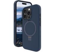 Dbramante 1928 Iceland Ultra D3O Ms Kick Custodia In Plastica Riciclata Magsafe Con Stand Iphone 16 Pro Blu IUK1DABL6297