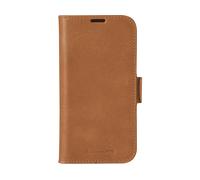 DBRAMANTE1928 Copenhagen CUSTODIA MAGSAFE A LIBRO per Apple iPhone 16 Pro, Marrone