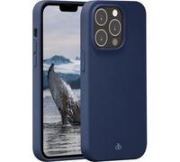 DBRAMANTE1928, Cover per iPhone 14 Pro compatibile Monaco Pacific, Blu