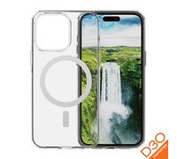 dbramante1928 Iceland Ultra D3O MagSafe cover protettiva per cellulare Trasparente, Bianco Apple iPhone 15 Pro - Nouvo