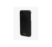 dBramante1928 IPHONE XR Modalità Londra Vacchetta Saffiano Pelle Case Cover Nera