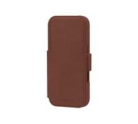 dbramante1928 Lynge MS custodia per cellulare Custodia a libro Marrone chiaro NEW