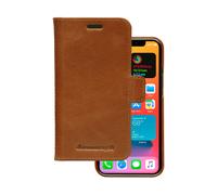 DBRAMANTE1928 Lynge CUSTODIA per Apple iPhone 12 mini, Marrone chiaro