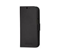 dbramante1928 Custodia a libro Lynge in pelle compatibile con iPhone 15 3 slot per carte Nero