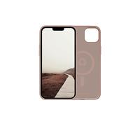 DBRAMANTE1928 Monaco Custodia per cellulare per Apple iPhone 14 Max, Rosa, Sabbia