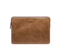 Custodia di Protezione Macbook Skagen Pro - DBRAMANTE1928 - Nero - Pelle a grana piena riciclata