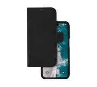 DBRAMANTE1928 Stockholm CUSTODIA A LIBRO per Apple iPhone 17e/16e/15/14/13, Black