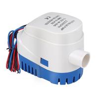 DBREAKS 12V Pompa di Sentina Automatica 1100GPH/ 70LPM, Blu, per Barche | Barca Pompa di Sentina con Galleggiante, Sommergibile Pompa Elettrica dell'Acqua, Silenziosa Pompa Acqua per Barche, Stagni