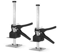DBREAKS Braccio Salvalavoro da 35 cm, 2 Pezzi Braccio Sollevatore Manuale, Fino a 220 kg, Sollevatore per Mobili con Scala, Regolatore di Altezza per Piastrelle in Ceramica, Strumento Manuale